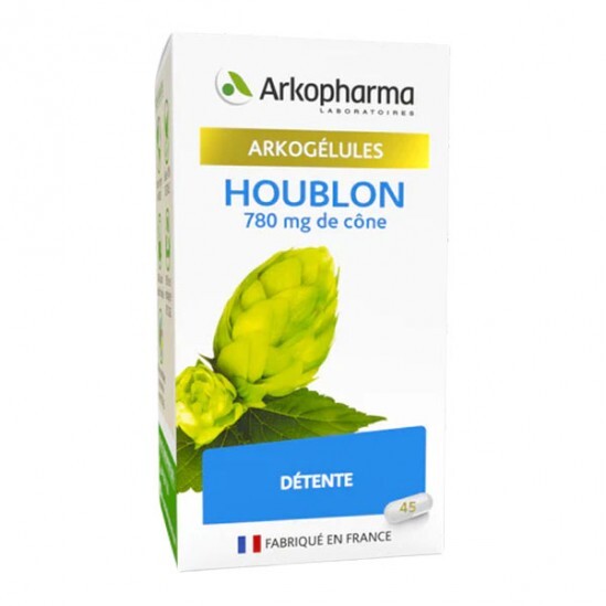 Arkopharma Arkogélules Houblon complément alimentaire flacon 45