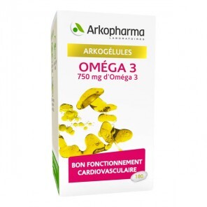 Arkopharma arkogélules oméga 3 origine marine 180 gélules