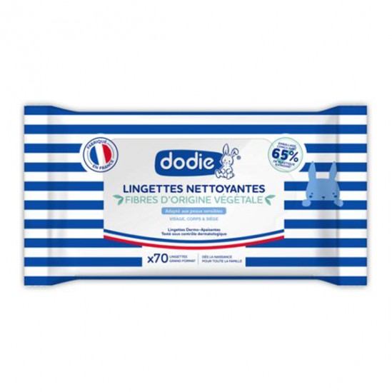 Dodie x70 lingettes classiq