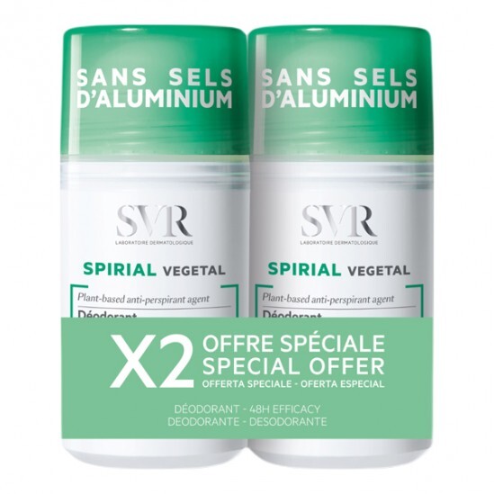 SVR Spirial Déodorant Anti-Transpirant Roll-on 2 x 50 ml