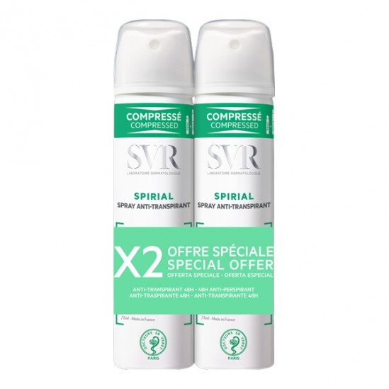 SVR Spirial Déodorant Anti-Transpirant 2 x 100 ml