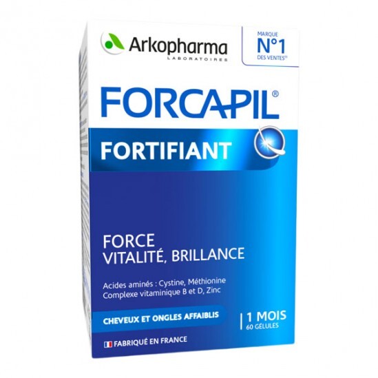 Arkopharma forcapil cheveux et ongles 60 gélules