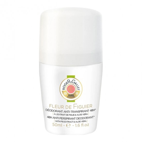 Roger & Gallet déodorant anti-transpirant 48h fleur de figuier 50ml