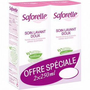 Saforelle soin lavant doux 2x250ml