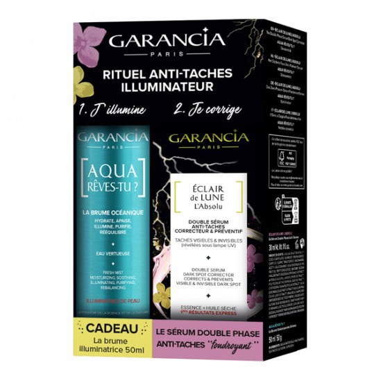 Garancia éclair de lune l'absolu sérum double phase anti-tâches 30ml