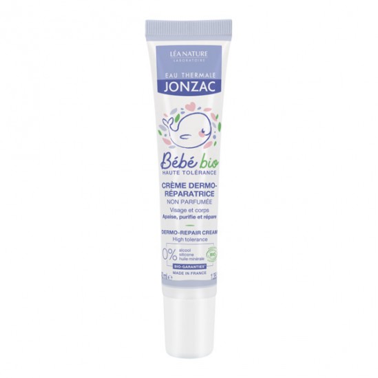 Léa Nature eau thermale jonzac bébé bio crème dermo-réparatrice sans parfum 40ml