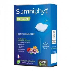 Santé Verte somniphyt nuit calme boite de 30 capsules 60g