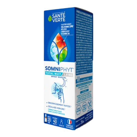 Santé Verte somniphyt total nuit 1.9mg spray-buccal 20ml