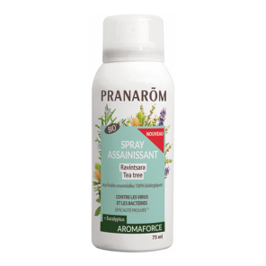 Pranarôm aromaforce spray assainissant ravintsara bio 150ml