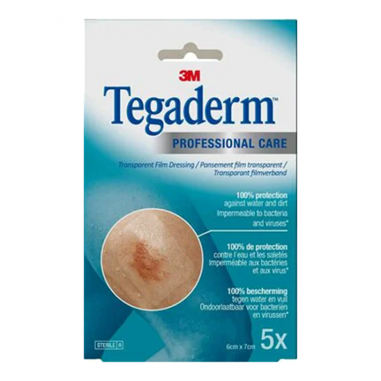 3M Tegaderm professional care pansement film transparent boîte de 5