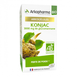 Arkopharma Arkogélules konjac bio 45 gélules