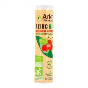 Arkopharma Azinc bio acérola 1000 - 15 comprimés