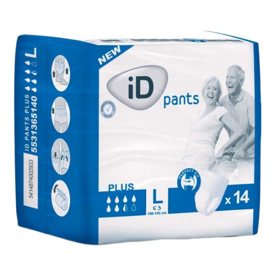 ID Ontex pants plus taille L 14 protections