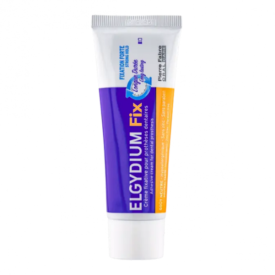 Elgydium fix crème fixative pour prothèses dentaires 45g