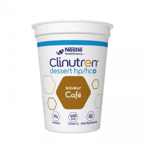 Clinutren dessert 2.0 KCAL nutriment café lot 4 x 200gr