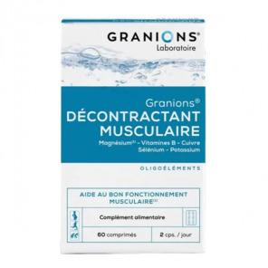 Granions® Décontractant musculaire 60 comprimés