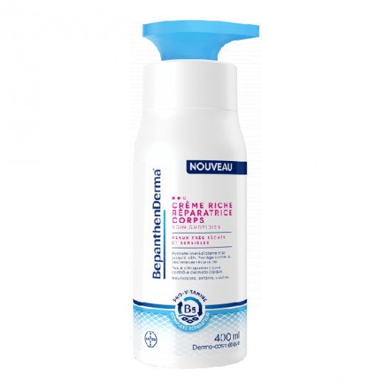 Bepanthen derma crème riche réparatrice corps 400ml
