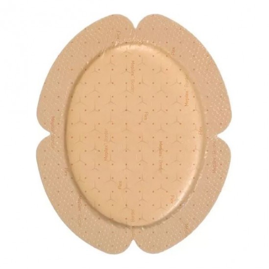 Mepilex Border Flex oval 10 x 12.5cm boîte de 10 pansements