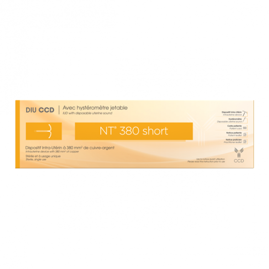 CCD NT 380 Short short DIU forme T + kit pose