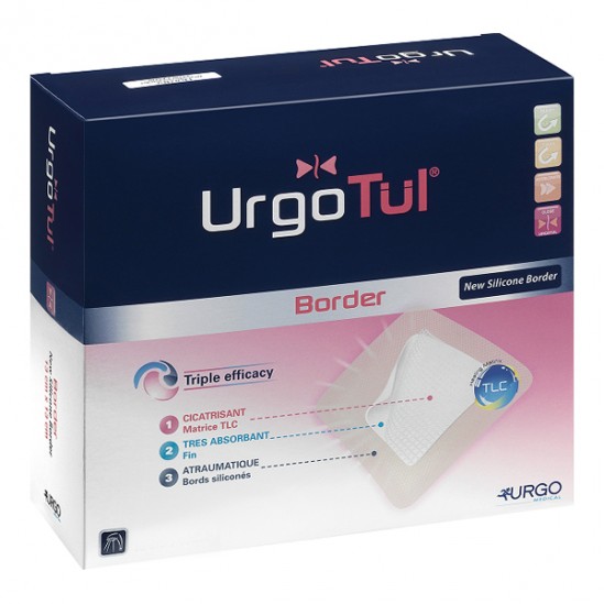 Urgo Urgotul Border pansement hydrocellulaire adhésif 15x20cm