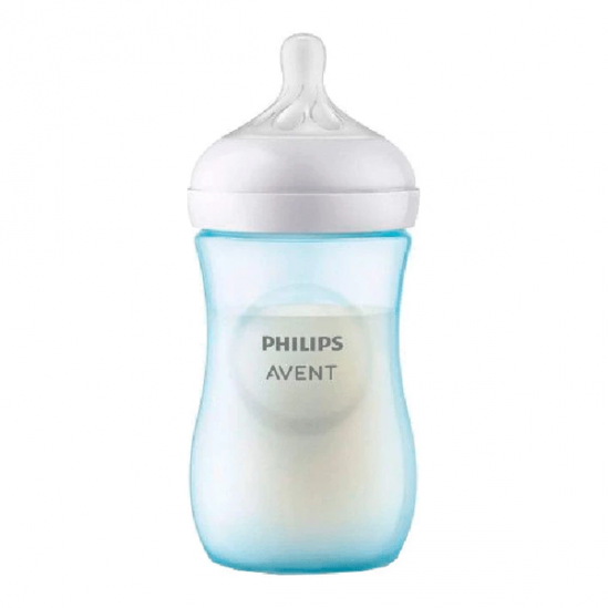 Avent Biberon Natural response bleu 260ml