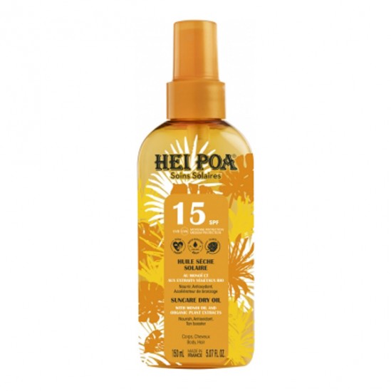 Hei Poa huile sèche solaire SPF15 - 150ml