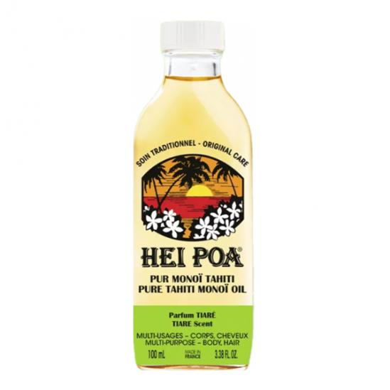 Hei Poa Pur Monoï de Tahiti parfum Tiaré 100ml