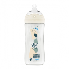 Dodie biberon tétine multi-perforée anti-colique 0 - 6 mois bleu 150ml