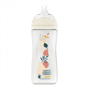 Dodie biberon tétine multi-perforée anti-colique 0 - 6 mois bleu 150ml