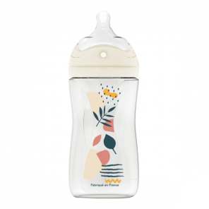 Dodie biberon tétine multi-perforée anti-colique 0 - 6 mois bleu 150ml