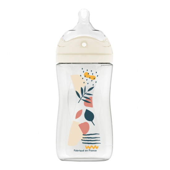 Dodie biberon tétine multi-perforée anti-colique 0 - 6 mois bleu 150ml