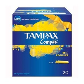 Tampax compak régulier 20...