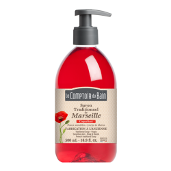 Le Comptoir du Bain savon de Marseille Coquelicot 500ml
