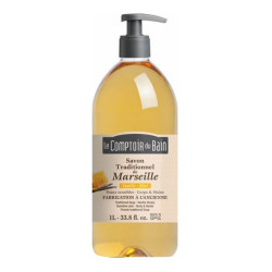 Le Comptoir du Bain savon de Marseille Vanille-Miel 1L