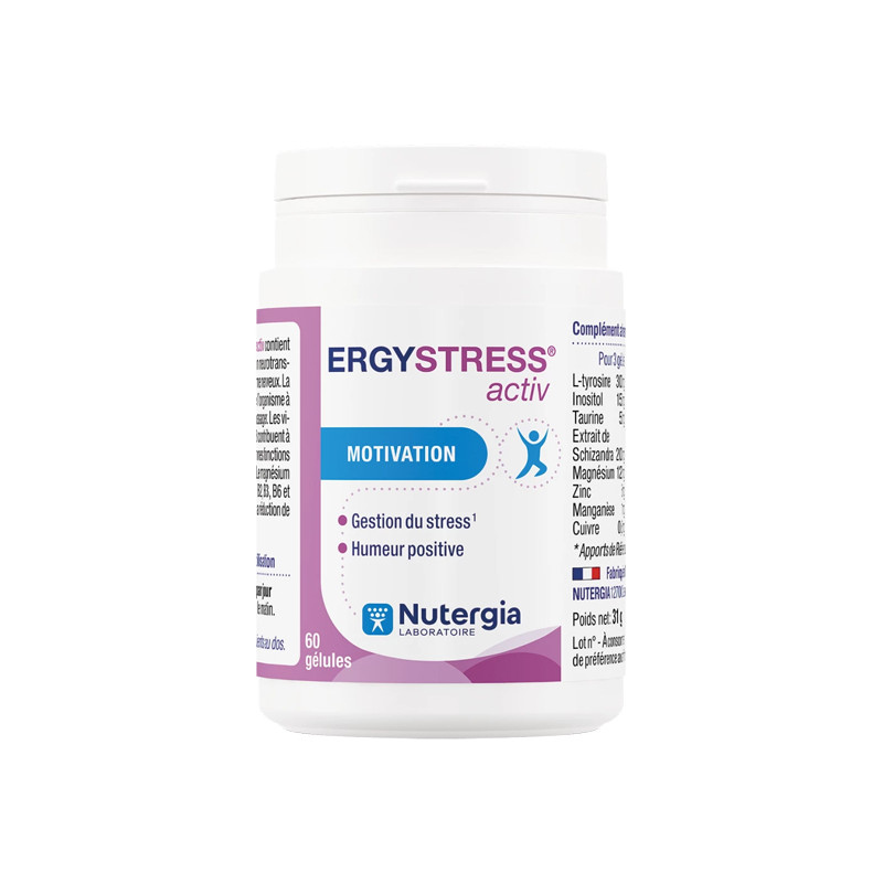 Nutergia Ergystress Activ 60 gélules