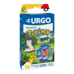 Urgo Pokémon 16 pansements effet tatoo