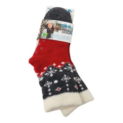 AirPlus Aloe Cabin Socks chaussettes hydratantes rouge 35-41