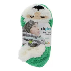 AirPlus Aloe Cabin Footies chaussons hydratants neige pour enfant 26-31