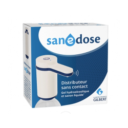Sanedose Distributeur Sans Contact Gel Hydroalcoolique & Savon liquide