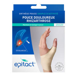 Epitact Orthèse poignet-pouce proprioceptive gauche taille L