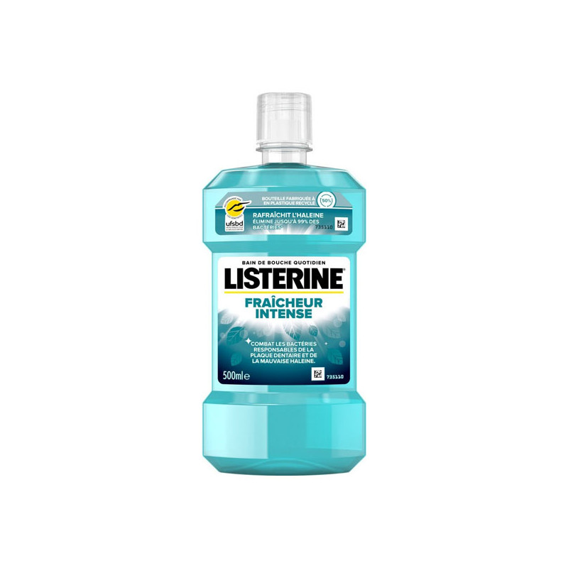 Listerine Fraîcheur Intense Bain de bouche 500ml