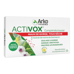 Arkopharma Activox citron 24 comprimés à sucer