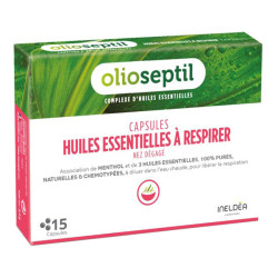 Olioseptil huile essentielles à respirer 15 capsules