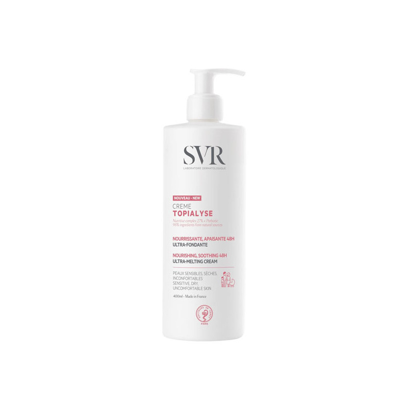 SVR Topialyse Crème nourrissante apaisante 400ml