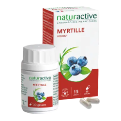 Naturactive Myrtille vision 30 gélules