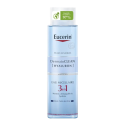 Eucerin DermatoClean Hyaluron eau micellaire 3 en 1 - 400ml