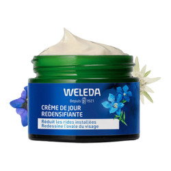 Weleda crème de jour redensifiante gentiane bleue et edelweiss bio 40ml
